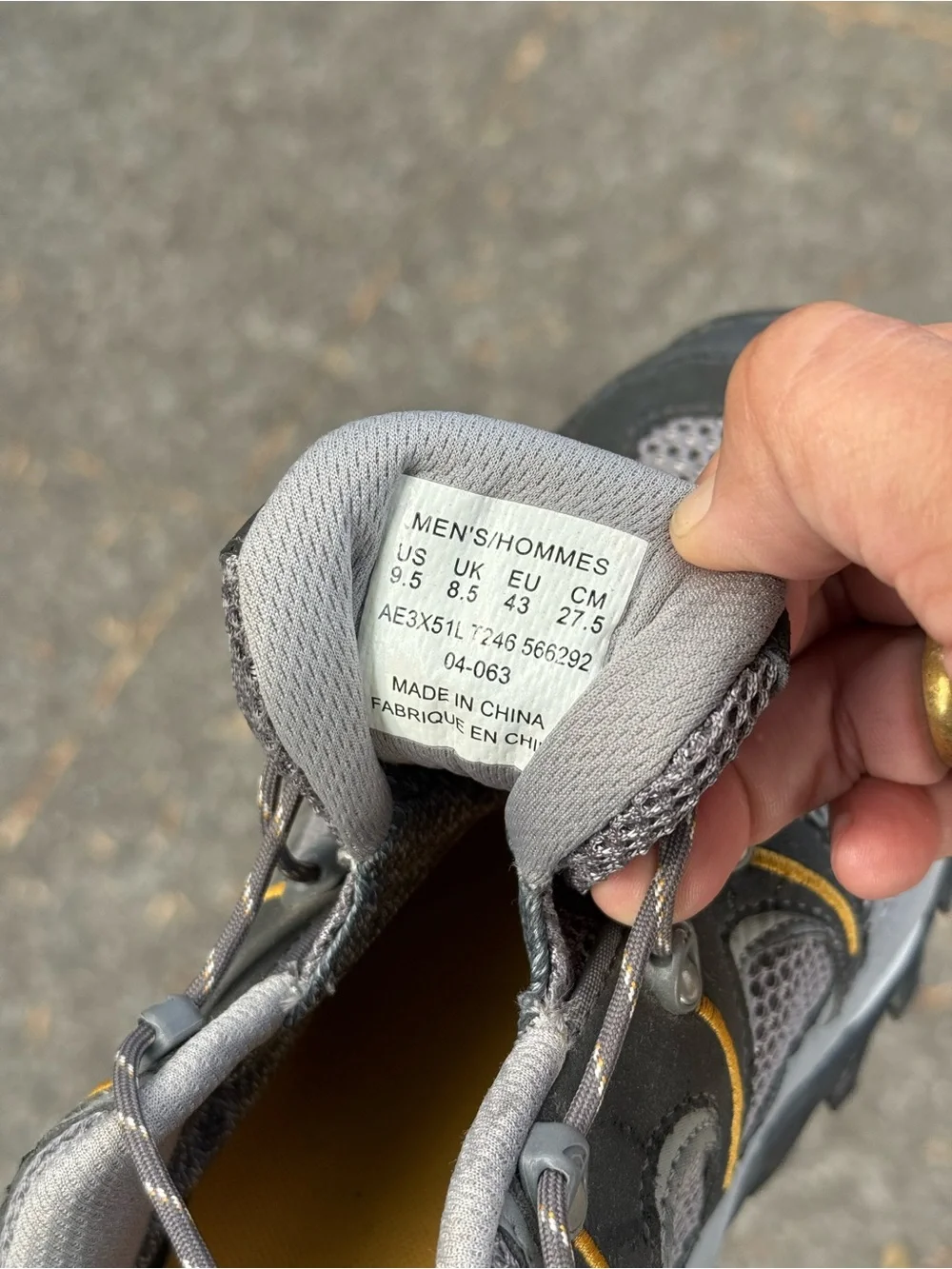 North Face Hedgehog 06 RVST Gore-Tex Trail Hiking Shoes Men’s 9.5